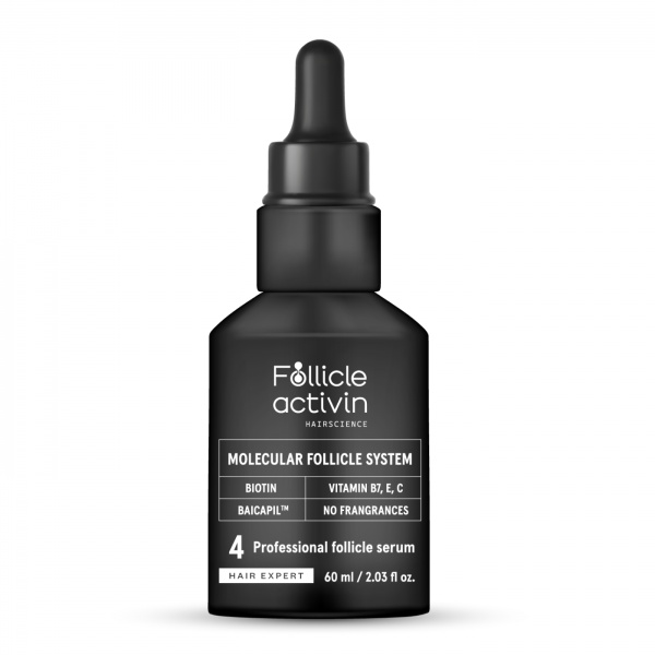 FOLLICLE ACTIVIN - ett oöverträffat follikelaktiverande serum med 5 gånger högre koncentration av aktiva ingredienser