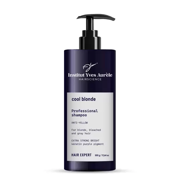 COOL BLOND - Hårbehandling som neutraliserar gula toner: Shampoo (500ml) 